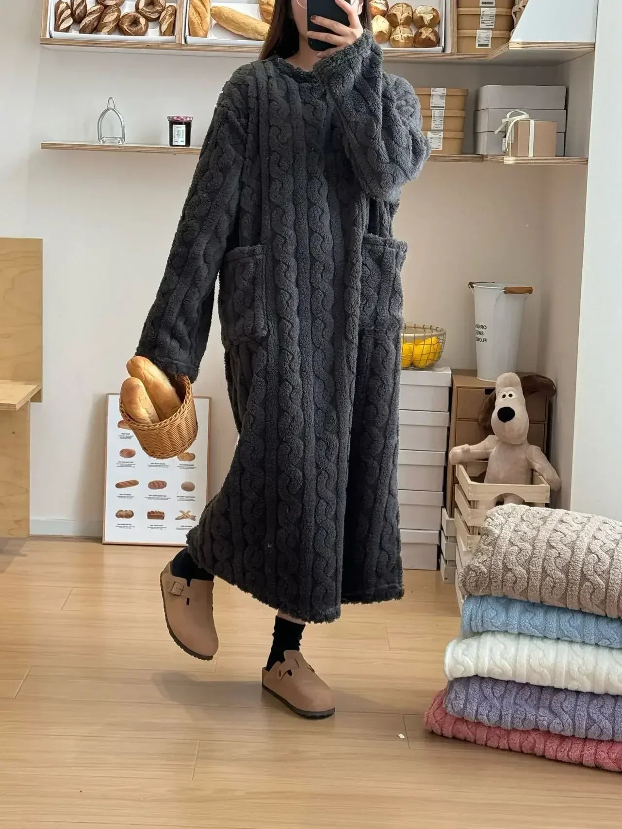 Robe de Nuit Flanelle Hiver