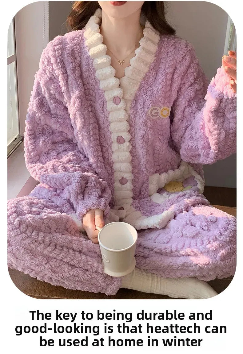 Pyjama Fleece Hiver Luxe