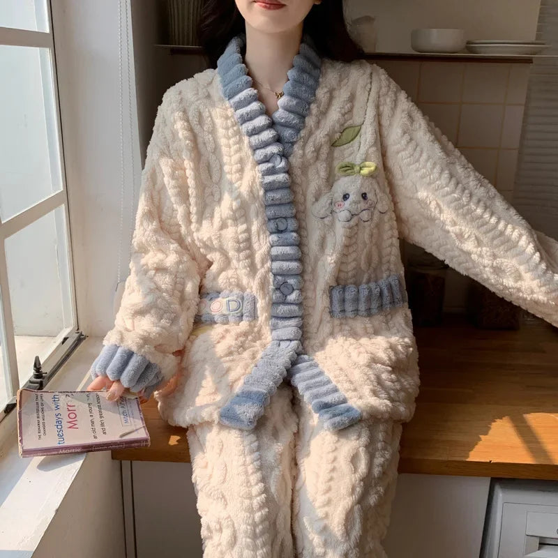 Pyjama Fleece Hiver Luxe