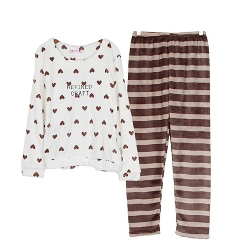 Pyjama Couple Hiver Velours